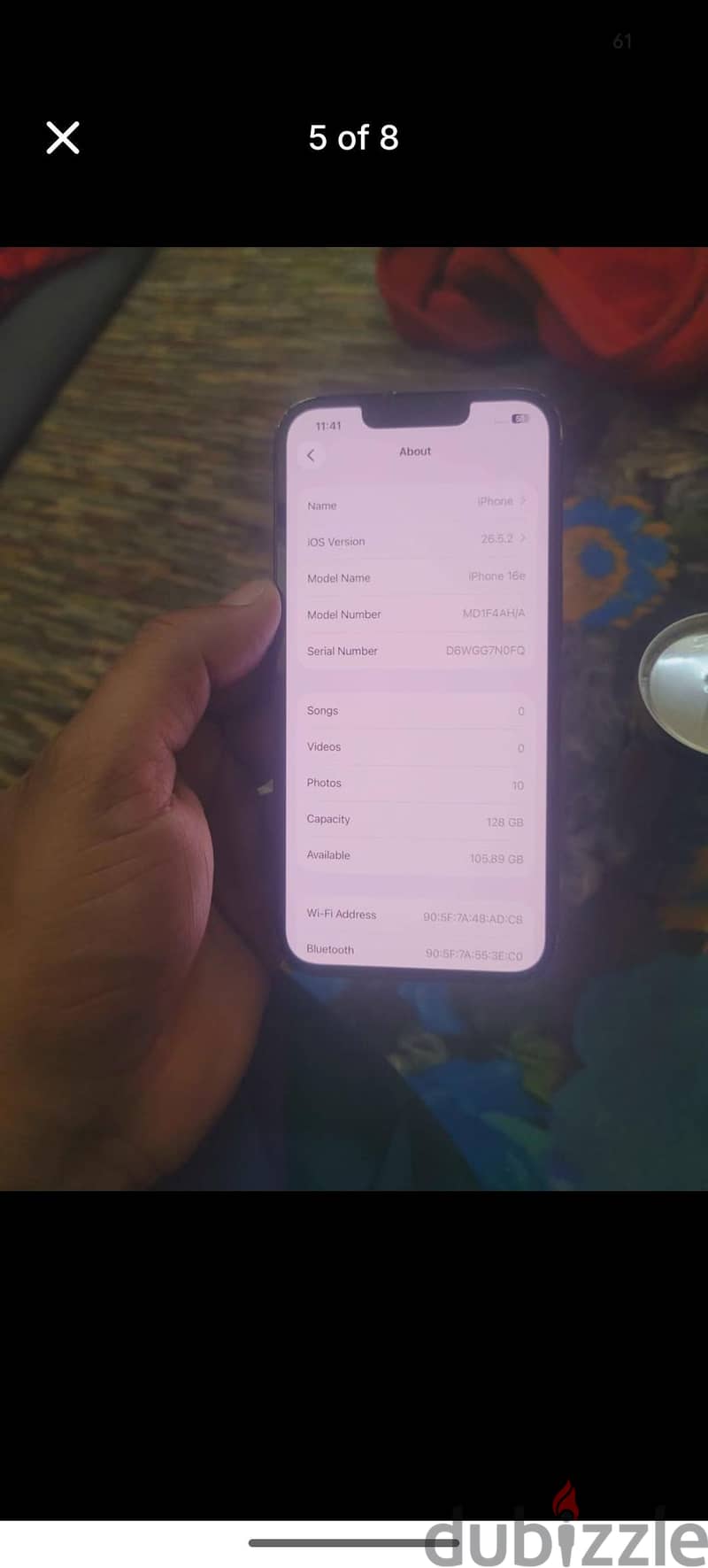 Apple - iPhone 16e 128 GB all original 1