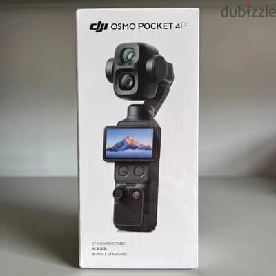 Original DJI Osmo Pocket Four Pro(4P) Standard Combo Handheld Stabiliz
