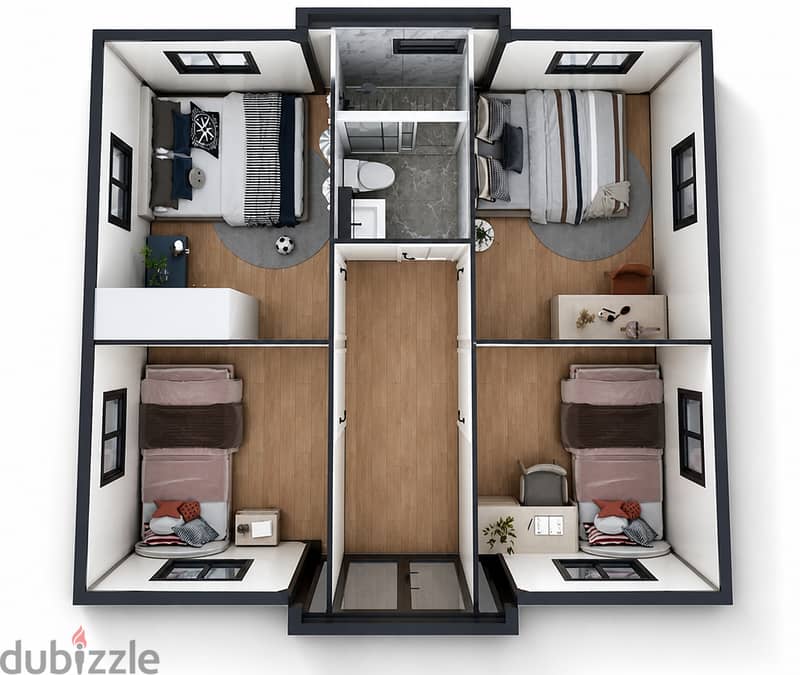 Expandable Container House Prefab Home Tiny house Waterproof 1