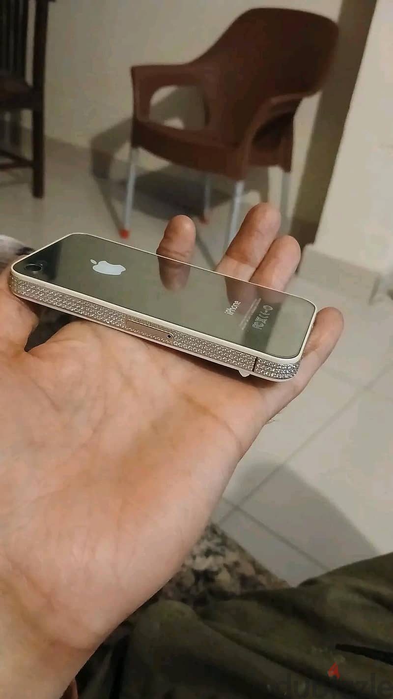 Apple - iPhone 4s luxurious daimond phone 10.10 all ok 1