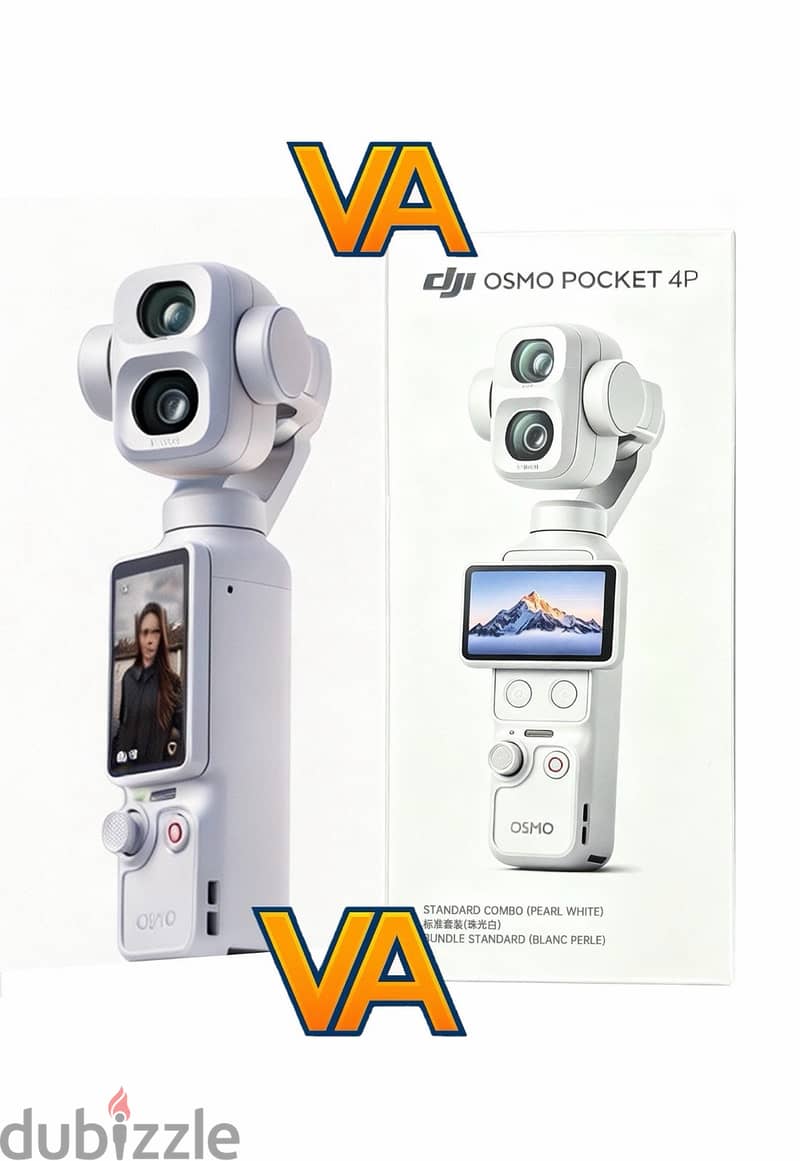 DJI Osmo Pocket (4P)4 Pro Standard Combo 4K/240fps Gimbal Camera White 4
