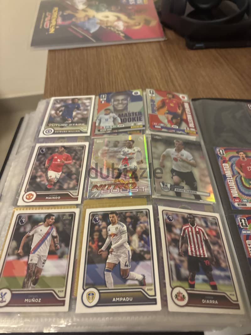 Massive Panini & Topps Trading Card Collection Bundle + Binder 3