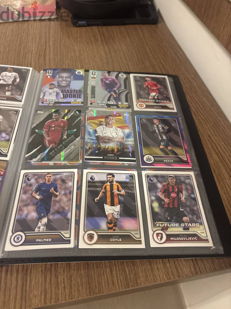 Massive Panini & Topps Trading Card Collection Bundle + Binder 4