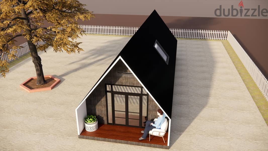 Portable Cabin Office & Accommodation. 1