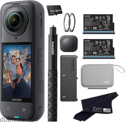 Inst360 X5 Essentials Bundle Sport 60fps WiFi Night Vision Waterproof