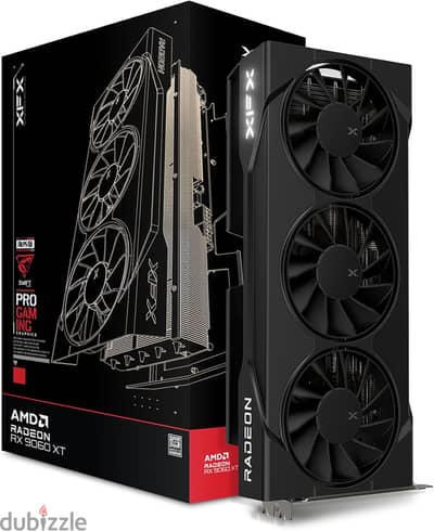 RX 9060 XT 16GB GDDR6 Fan Desktop GPU Video Card Full Function Tested