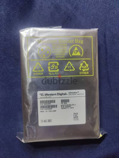 Western Digital Ultrastar 10TB Enterprise Hard Drive – New