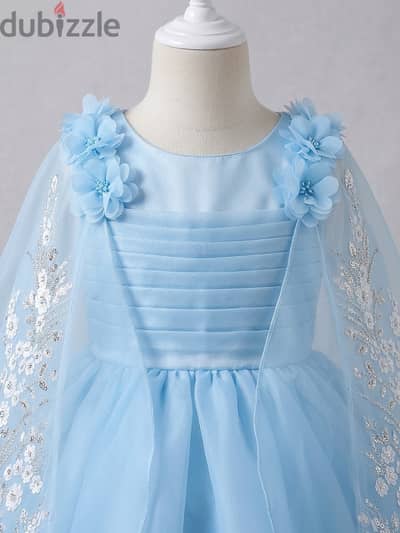 Brand new Elsa   tail frock, 1-2 year size