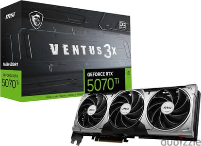 Ventus GeForce RTX5070Ti 16G 3X OC New Fan 256 Bit