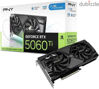 GeForce RTX 5060Ti Ultra W OC 16GB Used Fan GPU Graphics