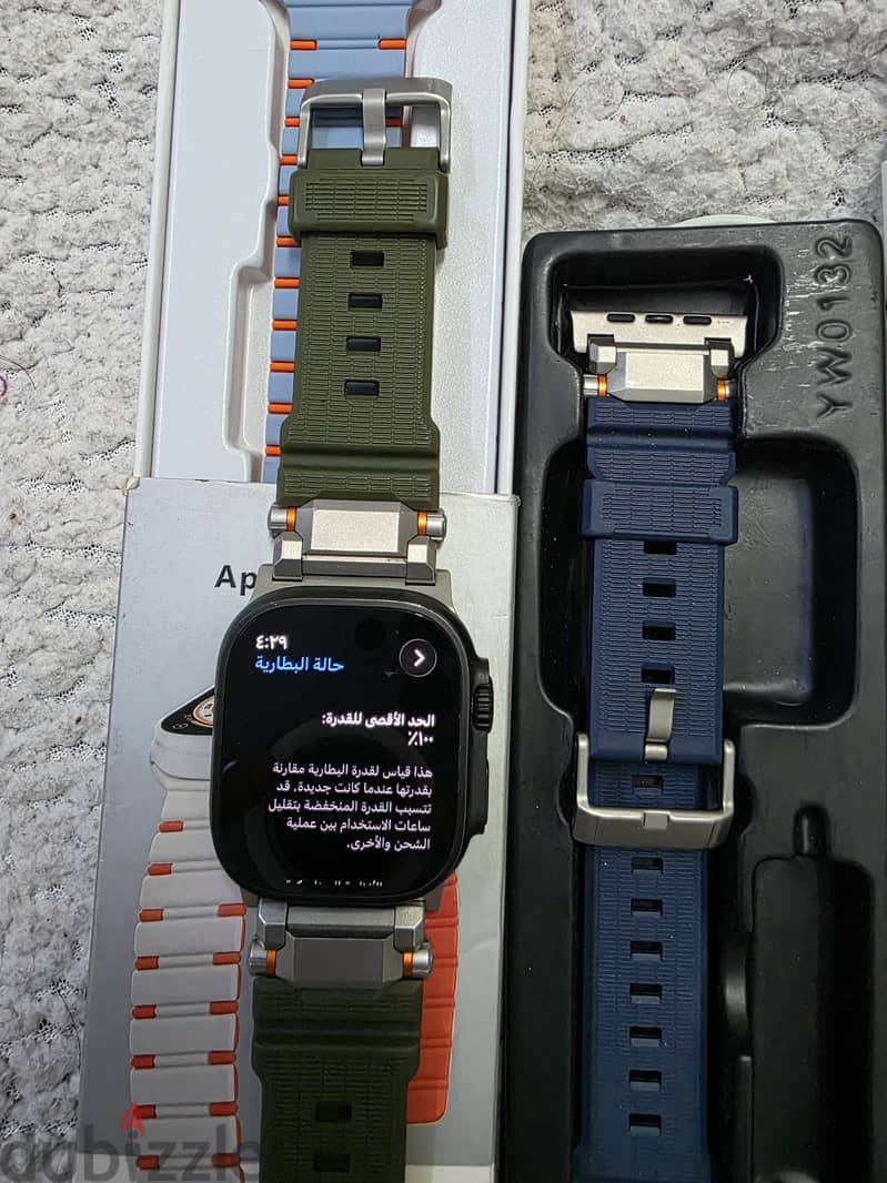 Apple - watch ultra 3 cellular plus GPS 100 battery full fresh 5