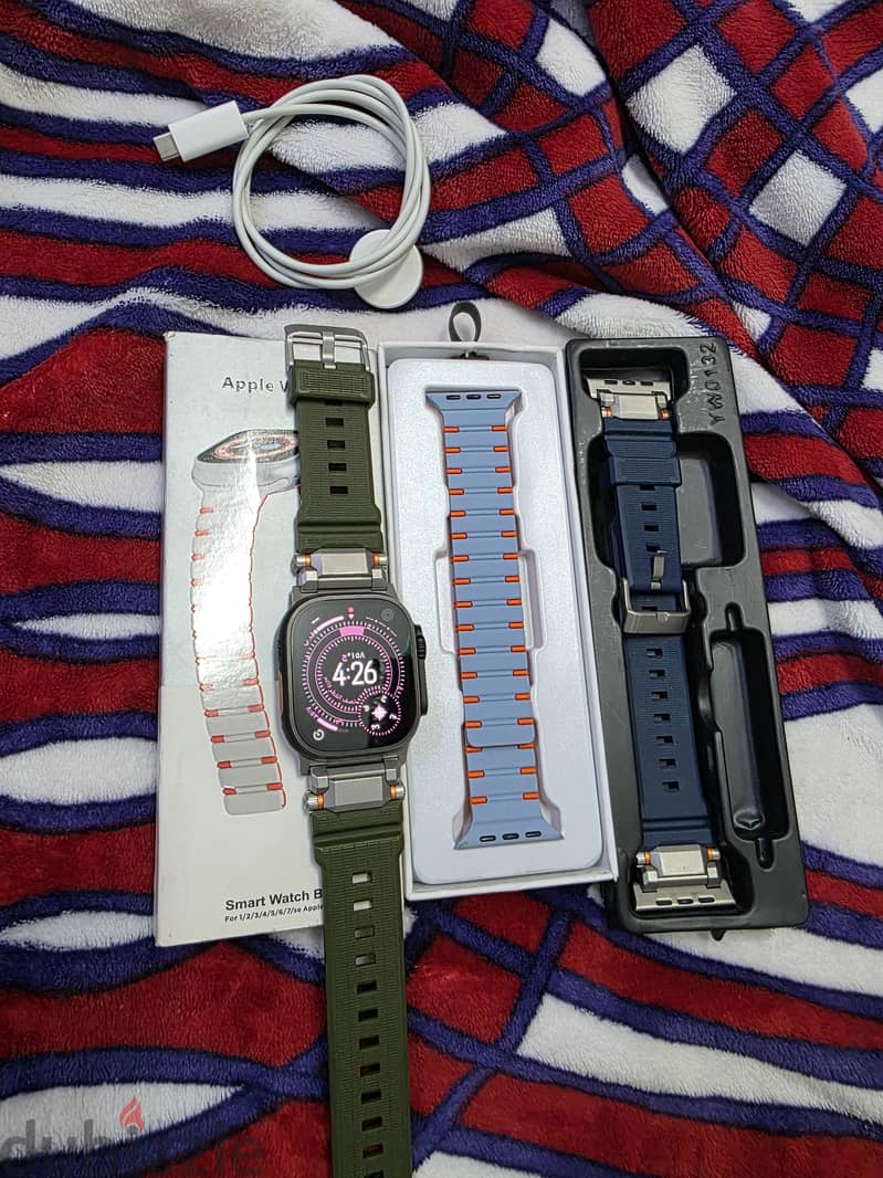 Apple - watch ultra 3 cellular plus GPS 100 battery full fresh 9
