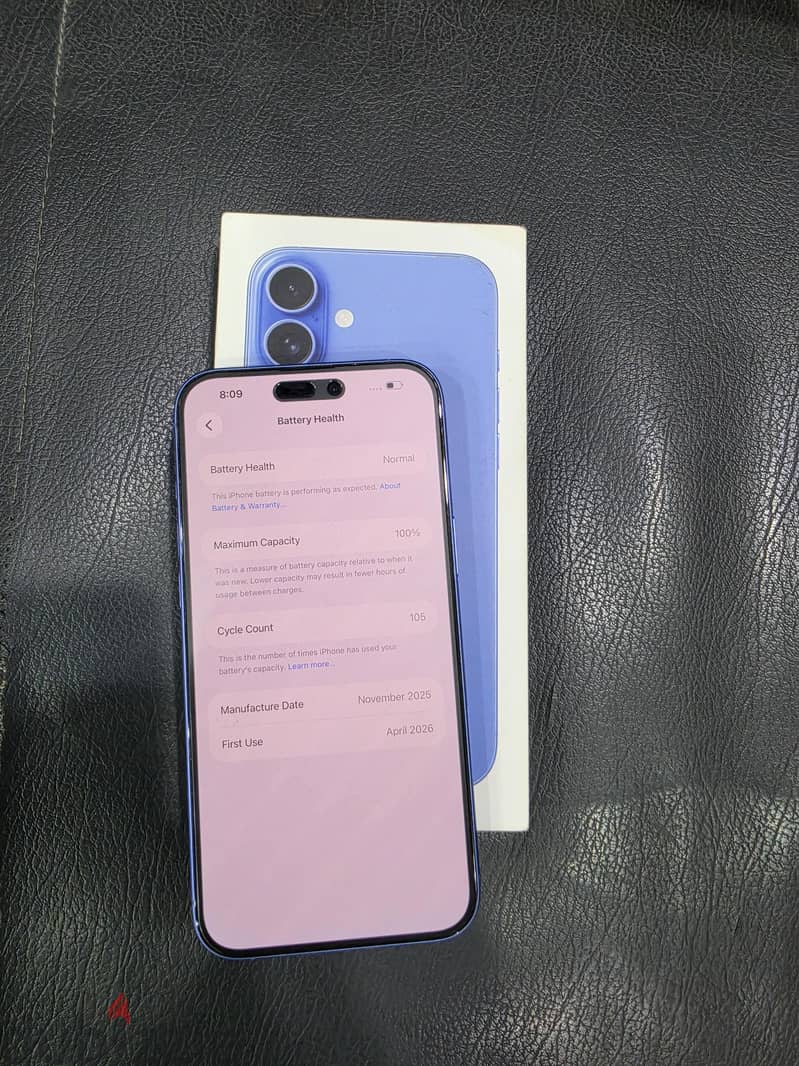 Apple - iPhone 16 Plus 256gb 100 battery only serious buyer contact 5