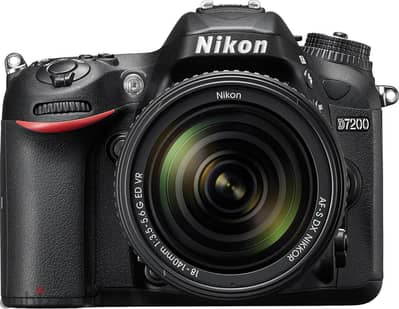 D7200 24MP Digital DSLR Camera with 1080p Video Recording