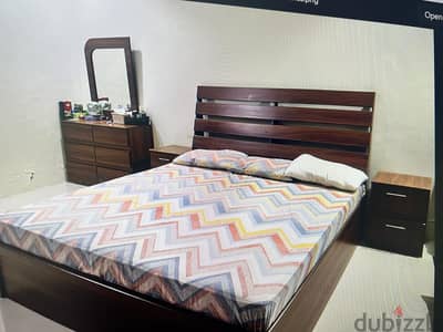 This includes full one bedroom set and only bed with side tables