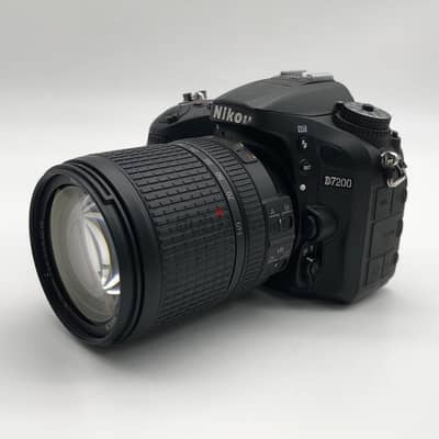 D7200 DSLR Camera + 18-140mm VR Lens A+ Like-New Condition 24MP 1080P