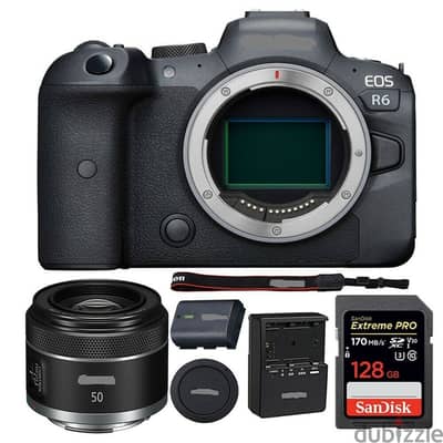 R6 Mark II Mirrorless Camera 8K Video 41x-63x Optical Zoom