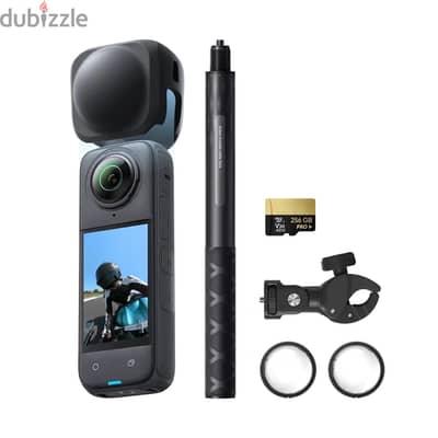 Inst360 X4 4K CMOS MicroSD Recording Motorcycle