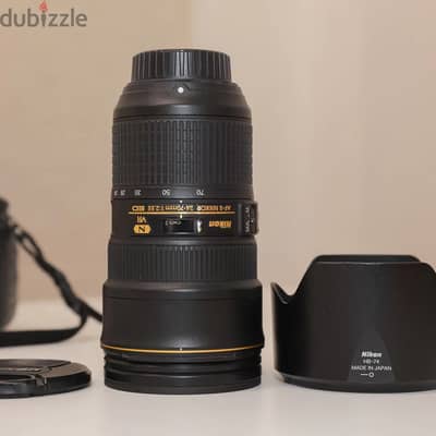AF-S NIKKOR 24-70mm F/2.8E ED VR Full Frame Zoom Lens-
