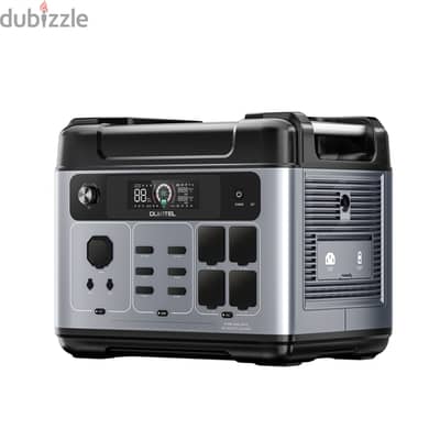 Oukitel 2400W 2048Wh Portable Solar Generator with Li-Polymer Battery