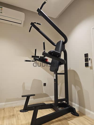 Spirit Fitness SP-4219 Commercial Chin/Dip/Leg Raise Tower