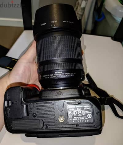 DSLR Camera D7000 Kit 18-105mm Lens 16MP APS-C Sensor