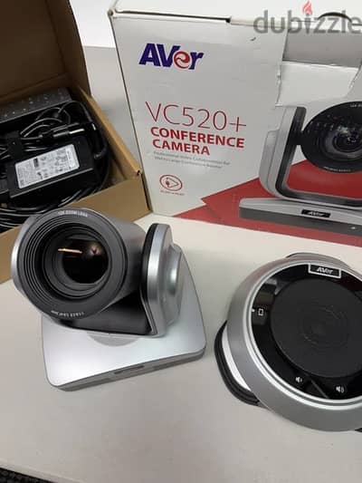 AVer VC520+ PTZ Camera System New Open Box Complete Podcast Streaming