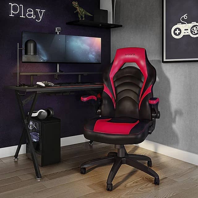Staples Emerge Vortex Bonded Leather Ergonomic Gaming Chair 5