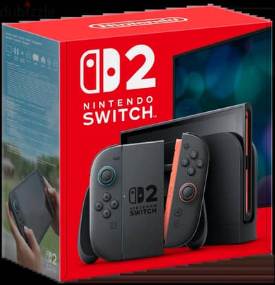 Switch 2 OLED Handheld Game Console 64GB Storage 5000mAh Battery