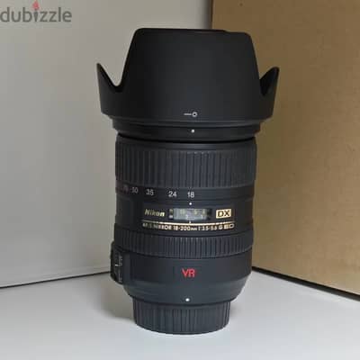AF-S DX 18-200mm F/3.5-5.6G ED VR Telephoto Lens 86mm