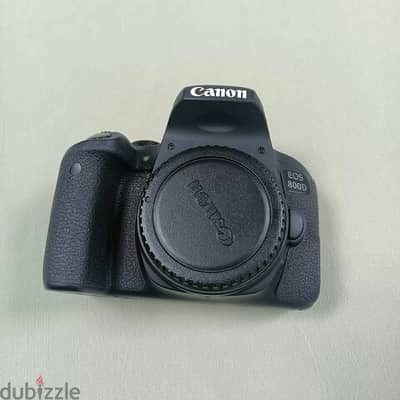 800D 24.2MP APS-C DSLR Camera Single Body CMOS Sensor