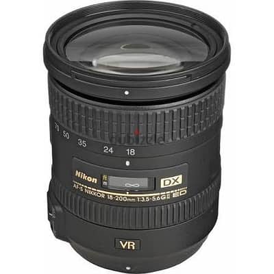 Lens AF-S DX 18-200mm F/3.5-5.6G ED VR 86mm Filter