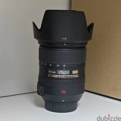 AF-S DX 18-200mm F/3.5-5.6G ED VR Telephoto Zoom DSLR Camera Lens