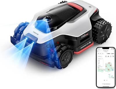 DREAME A3 AWD 1000 Robot Lawn Mower, 360 3D LiDAR & AI Dual Vision