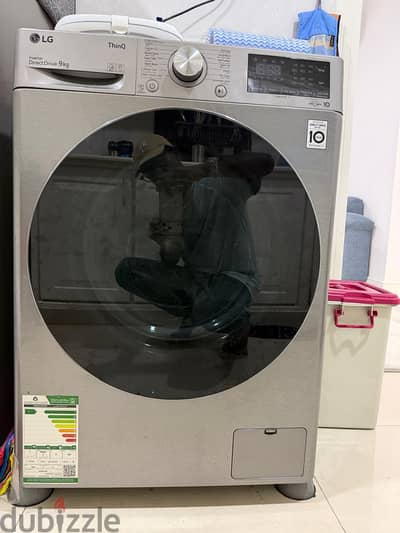 LG 9 Kg Front Load 1.5 years