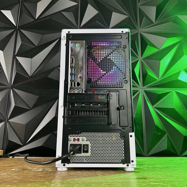 ARGB White Gaming Desktop Intel i7 PC 64GB RAM 1TB SSD RTX 5060 Win11 2