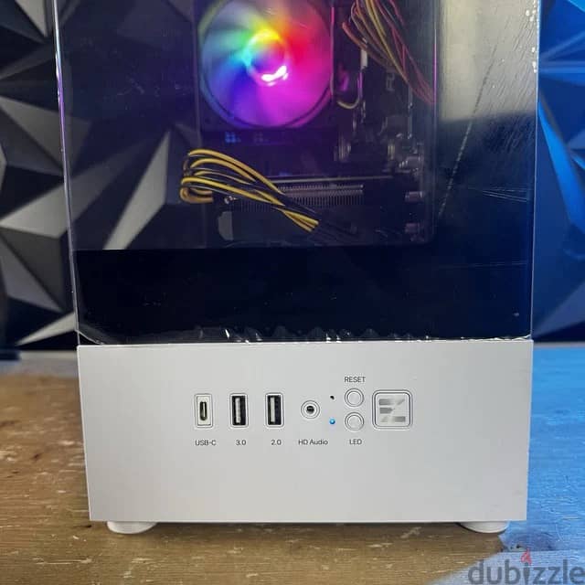 ARGB White Gaming Desktop Intel i7 PC 64GB RAM 1TB SSD RTX 5060 Win11 3