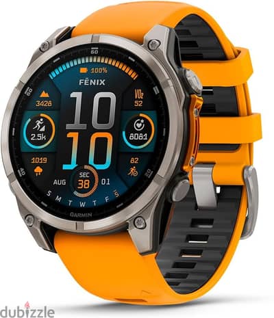 Garmins Fenix 8 – 47 mm, AMOLED Multisport GPS Smartwatch