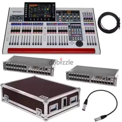 Professional Record Mixer Console Behringers WING 48-channel