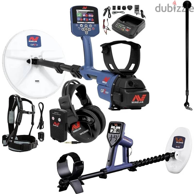 G P Z 7000 All Terrain Gold Metal Detector with E-INK Screen - Outdoor ...