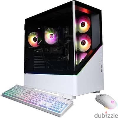 Cybers PowerPC Gaming PC with E-INK Screen Intel Core I7-14700F