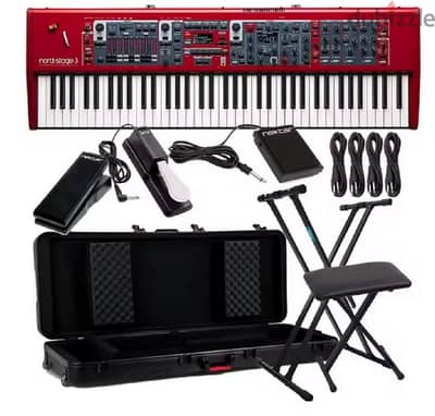 Nords Stage 4 88 Piano Fully Weighted Hammer Action Keyboard