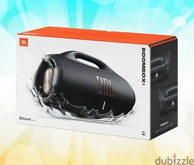 Electric Boombox 4 Portable Bluetooth Speaker with E-INK