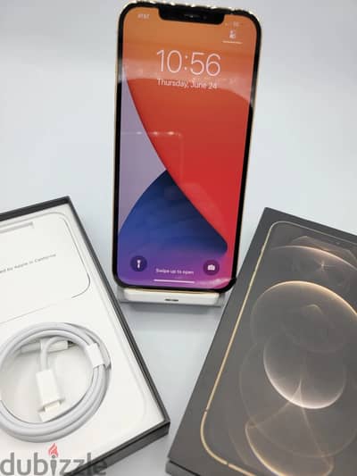 Neat used Apple iPhone 12 Pro Max 256GB AT&T PARTS BOOT LOOP 542