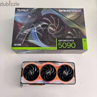 GeForce RTX 5090 GameRock 32GB GDDR7 PCI-Express Graphics Card