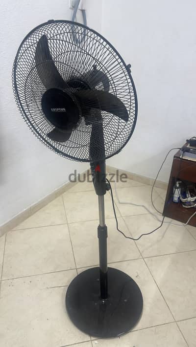 Krypton pedestal fan for sale