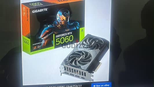 GIGABYTE GeForce RTX 5060 Windforce OC 8GB GDDR7 Graphics Card BrandNe