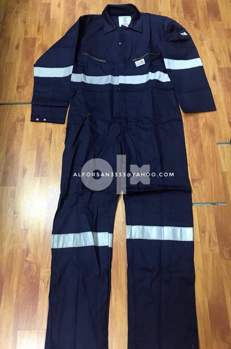 بدلات مقاوم للحريق  FR Coverall / Fire Retardant Uniform 3