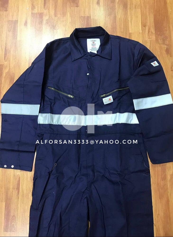 بدلات مقاوم للحريق  FR Coverall / Fire Retardant Uniform 4