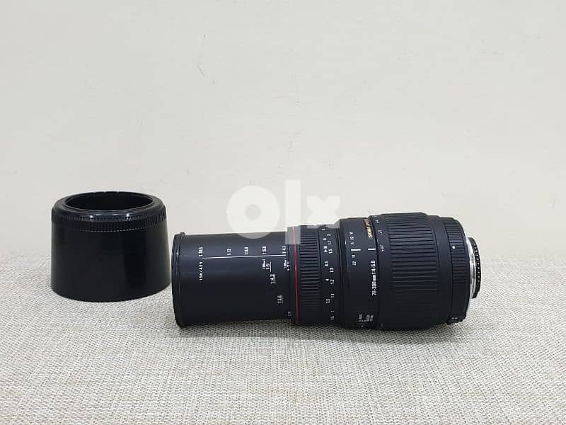 Sigma 70-300 mm Macro Zoom Lens for Nikon 4